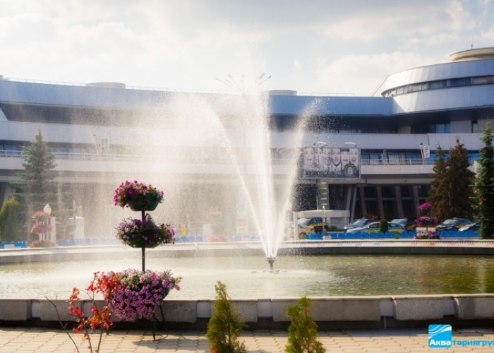 Реконструкция фонтана (аэропорт Минск-2)
