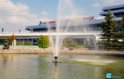 Реконструкция фонтана (аэропорт Минск-2)