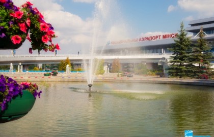 Реконструкция фонтана (аэропорт Минск-2)
