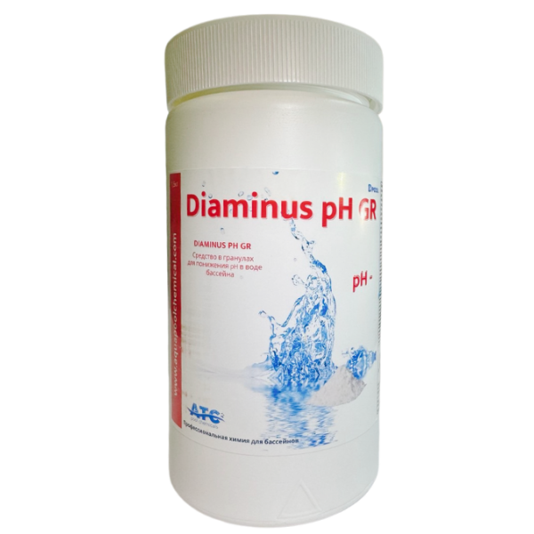 Регулятор PH-минус ATC DIAMINUS PH GR в гранулах 1.5 кг