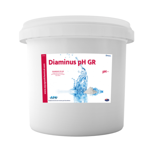 Средство для снижения рН в гранулах DIAMINUS PH GR ATC 5кг