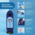 Фотометр 4 в 1 Water-i.d Safe Swim, с комплектом реагентов (486206-IES)