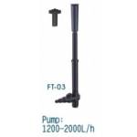 ФОНТАННЫЕ НАСАДКИ, КОМПЛЕКТ FT03, НАСАДКИ ДОЖДИК, ГРИБОК, ДЛЯ НАСОСОВ 1200-2000Л/Ч, 1/2" НР ПОДКЛЮЧЕНИЕ