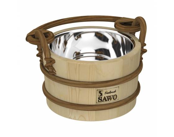 Ведро SAWO 321-MP деревянное 2 л.