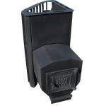 Печь для бани Варвара Бермуда угловая левая удлиненная топка