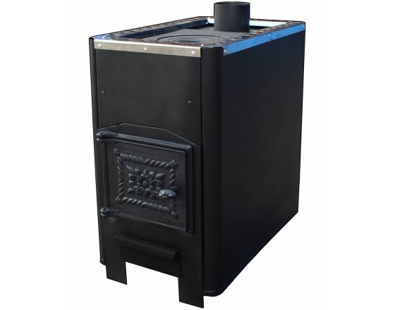 Отопительная печь Уют 1-конфорочная с верхним дымоходом