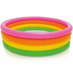 Надувной бассейн Intex Радуга (168x46)