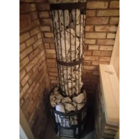 Сетка для камней (Корзина Высота 800 мм Диаметр 315 мм) съемная