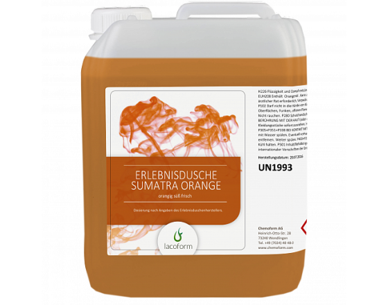 Lacoform Аромат для многофункционального душа Суматранский Апельсин 3 л