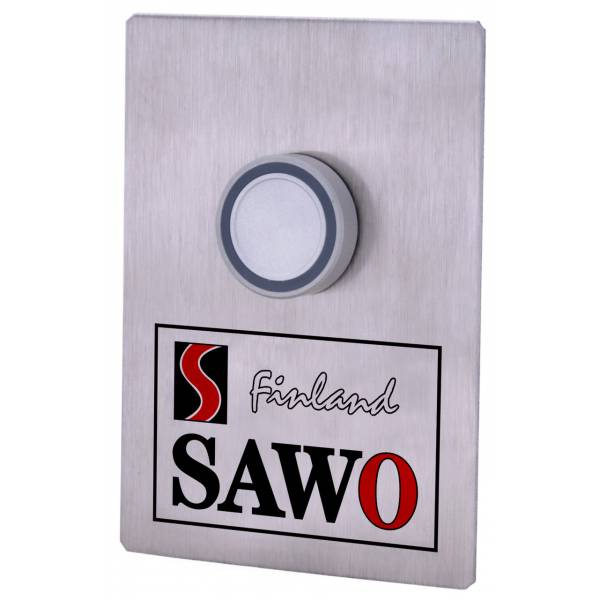 Кнопка вызова Sawo STP-BTN с подсветкой и 10-метровым соединительным проводом