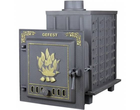 Чугунная банная печь "Гефест 3К" ПБ-04-3К