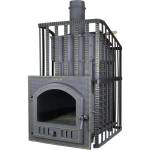 Чугунная банная печь "Гефест" ПБ-01ПС-3К Ураган 3К