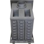 Чугунная банная печь "Гефест" ПБ-02С Ураган Чугунная банная печь "Гефест" ПБ-02С Ураган