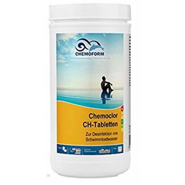 Хлорный препарат CHEMOFORM Кемохлор - СН в таблетках 1кг