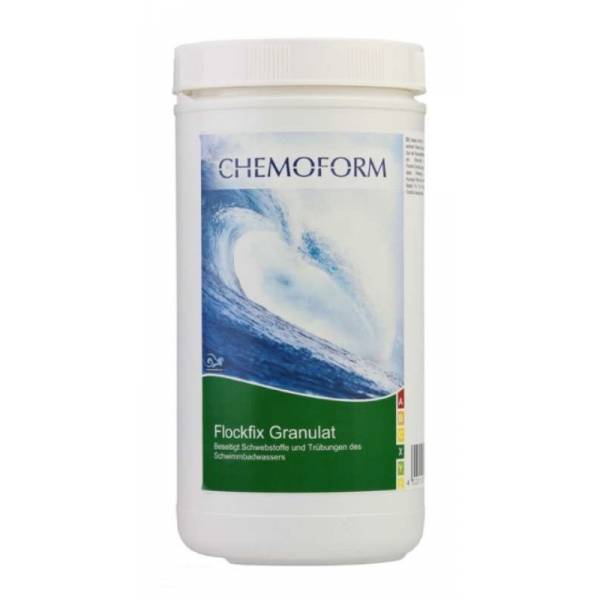 Флокулянт для воды CHEMOFORM Флокфикс гранулированный 1 кг