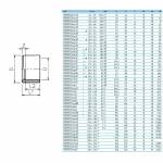 Редукционное кольцо EFFAST d200x160 мм (RDRRCD200O)