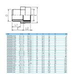 Ниппель переходной втулочное окончание ВР EFFAST d25x1/2 (RGRAFG025B) Ниппель переходной втулочное окончание ВР EFFAST d25x1/2 (RGRAFG025B)