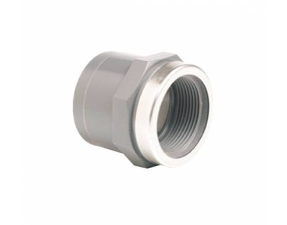 Муфта переходная EFFAST c металлическим кольцом d50x1-1/2 (RGRMAR) Муфта переходная EFFAST c металлическим кольцом d50x1-1/2 (RGRMAR)