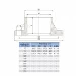 Фланцевое соединение ПВХ 315mm