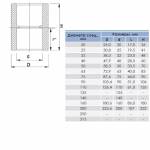 Муфта соединительная ПВХ 75mm Муфта соединительная ПВХ 75mm