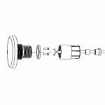 Светодиодный прожектор Hayward Mini LEDS (3leds) 15Вт RGB под бетон