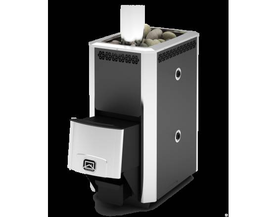 Печь-каменка Сибирь 20 ЛРК (со встроенным теплообменником)