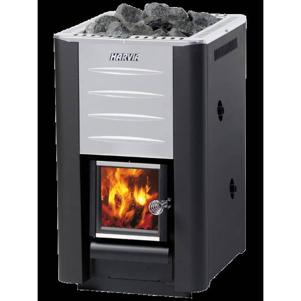 Печь для бани Harvia 20 Boiler дровяная каменка