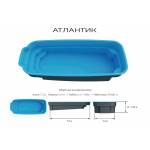 КОМПОЗИТНЫЙ БАССЕЙН АТЛАНТИК PREMIUM - 7,50x3,30x1,2-1,65 м V - 30 куб. м