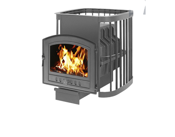Чугунная печь Везувий ЛЕГЕНДА ЛЮКС 22 (224)