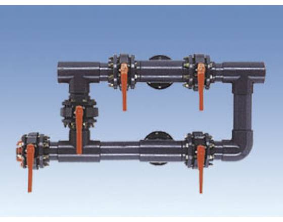 Пятивентильная группа для одного фильтра диаметр 63