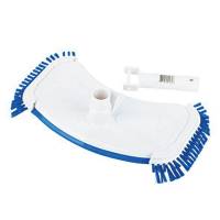 Щетка-насадка AM прямоугольная с боковыми щетками крепление зажим (T90SD)