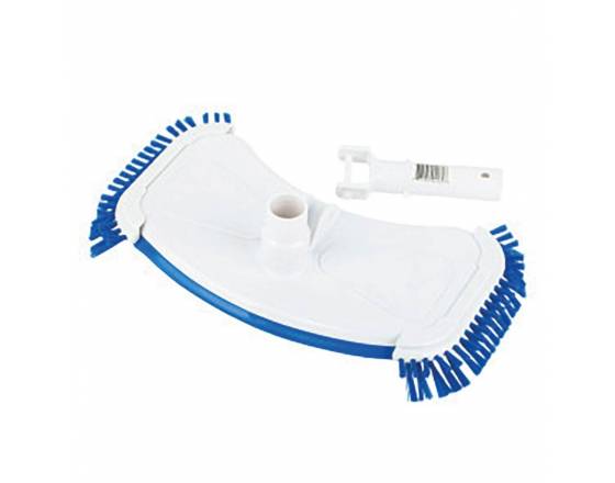 Щетка-насадка AM прямоугольная с боковыми щетками крепление зажим (T90SD)