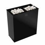 Электрическая печь SANGENS W30 с облицовкой Glass, 15 кВт (SANGENS) до 30 м3