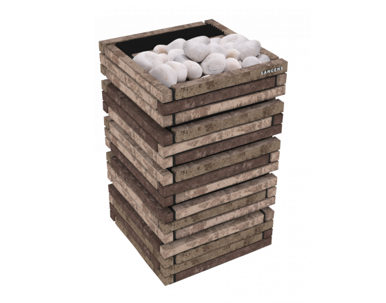 Электрическая печь SANGENS W20B с облицовкой Brick, 9 кВт (SANGENS) до 17 м3 Электрическая печь SANGENS W20B с облицовкой Brick, 9 кВт (SANGENS) до 17 м3