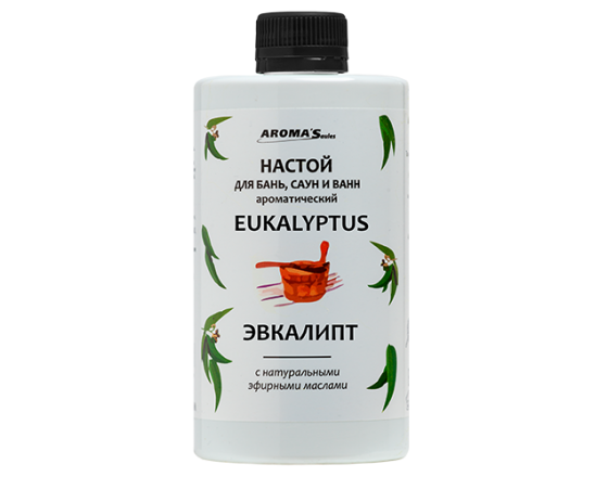 Настой для бань, саун и ванн ЭВКАЛИПТ, 400 мл
